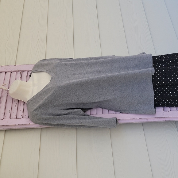 💗 HUE 'Temp Tech' 2-pc Pajama Loungewear Set Gray L NWT - Picture 2 of 12